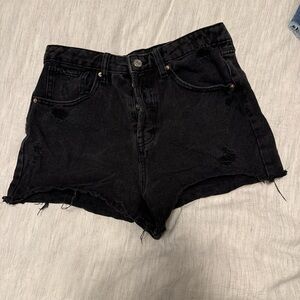 Wild Fable Black Distressed Jean Shorts
